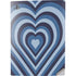 Blue Heart Pattern PS5 Digital Edition Console Skin
